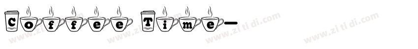 Coffee Time字体转换